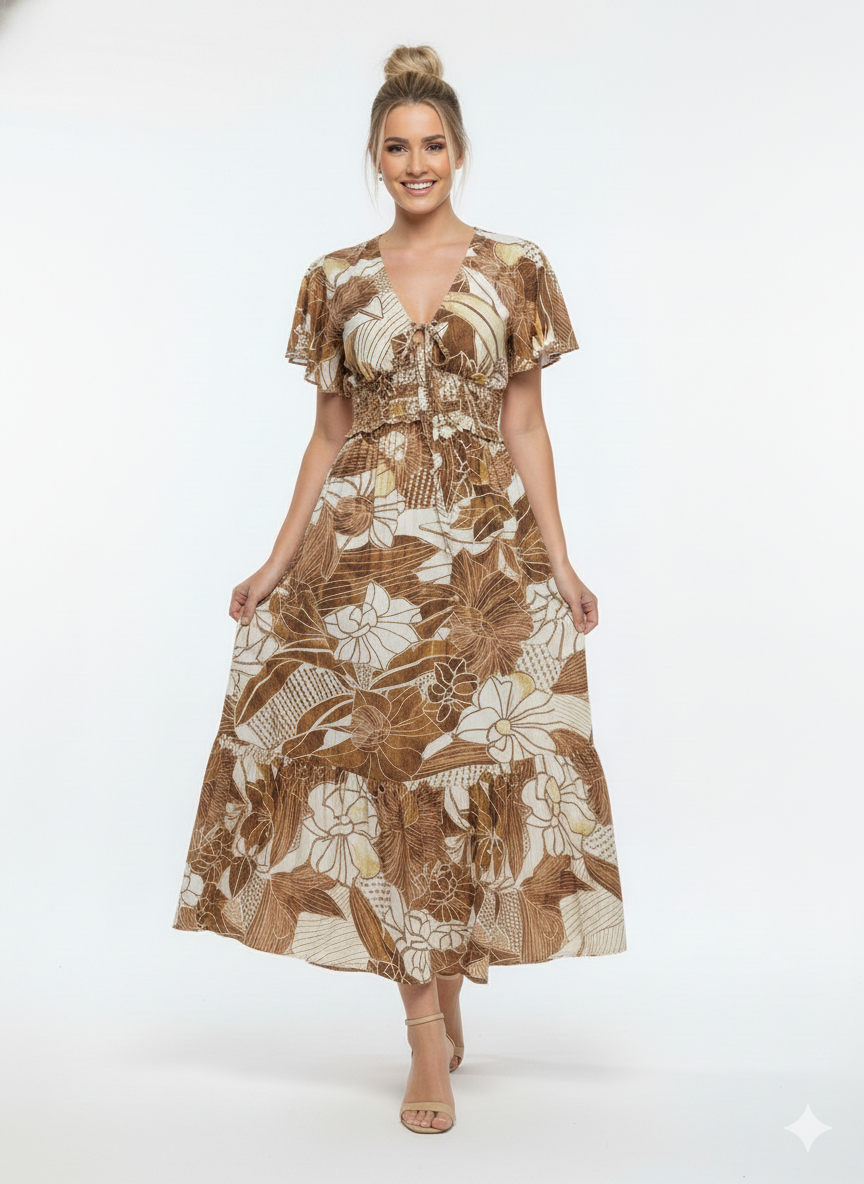 VESTIDO BOHEMIO "ENCANTO"