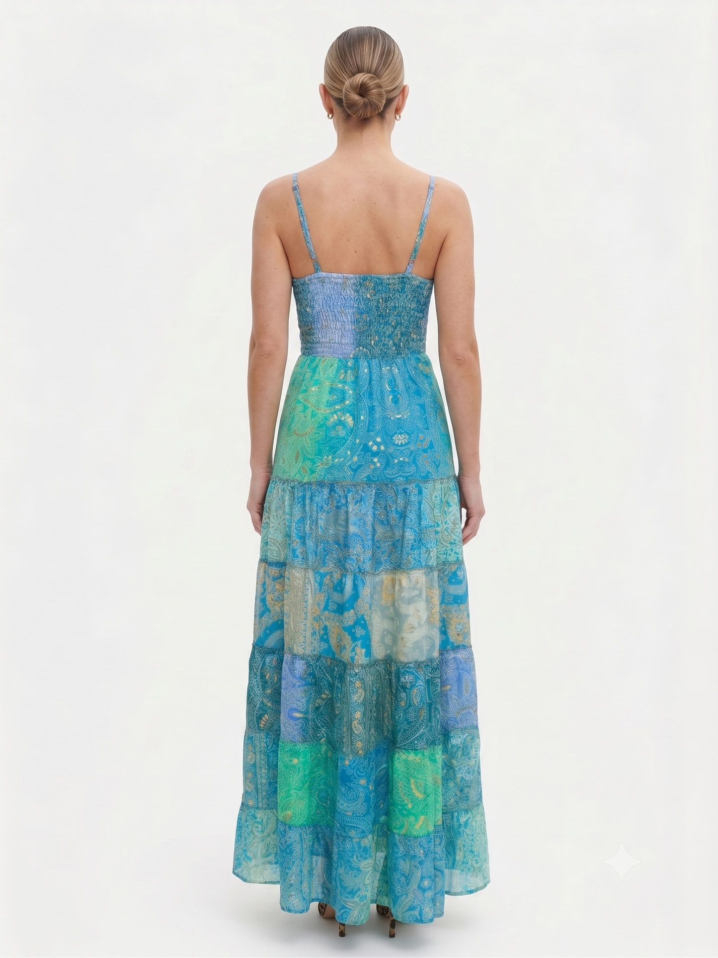 VESTIDO BOHO "LUZ DE ARENA"