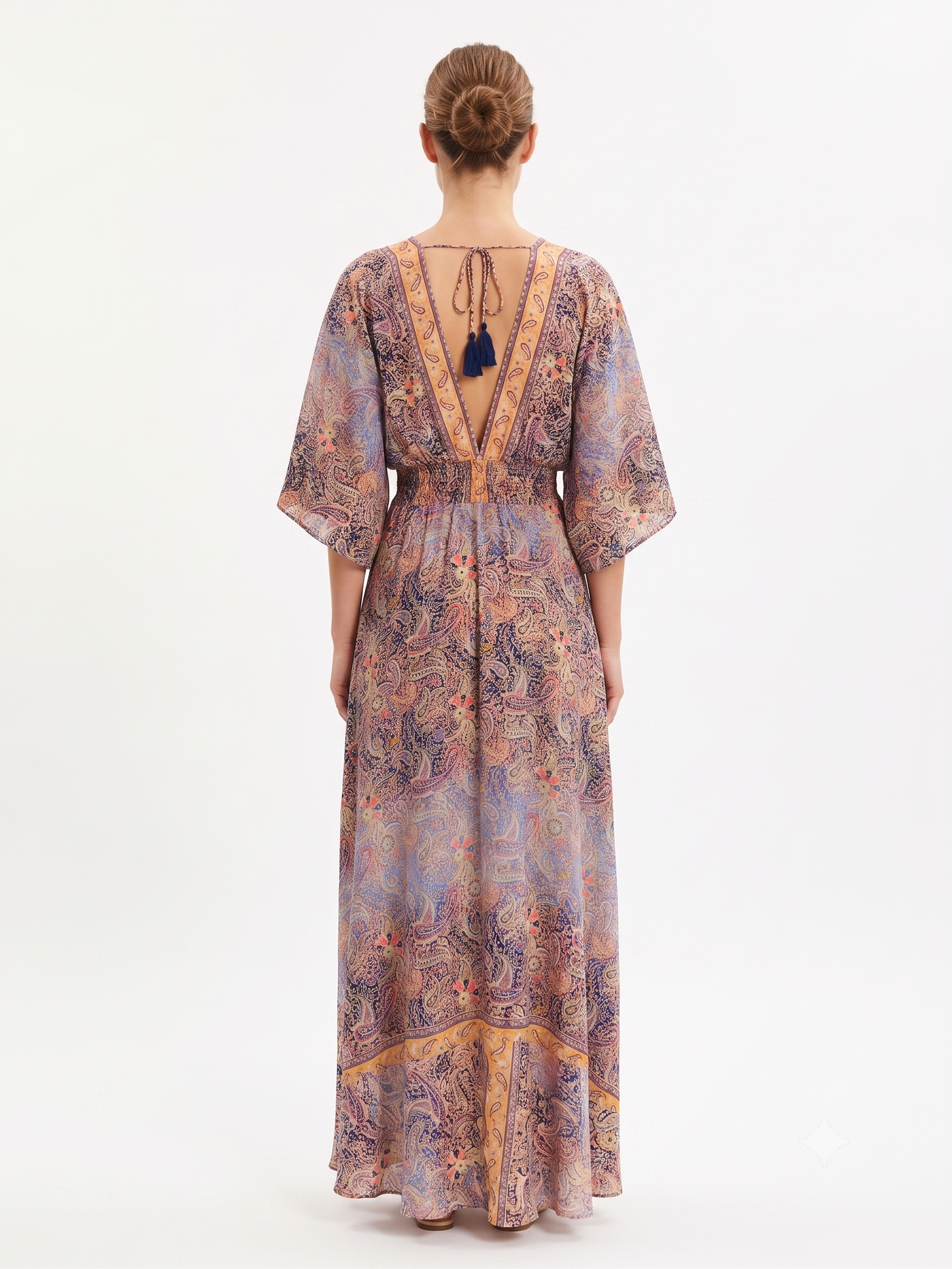 VESTIDO BOHEMIO "ENCANTO TROPICAL"