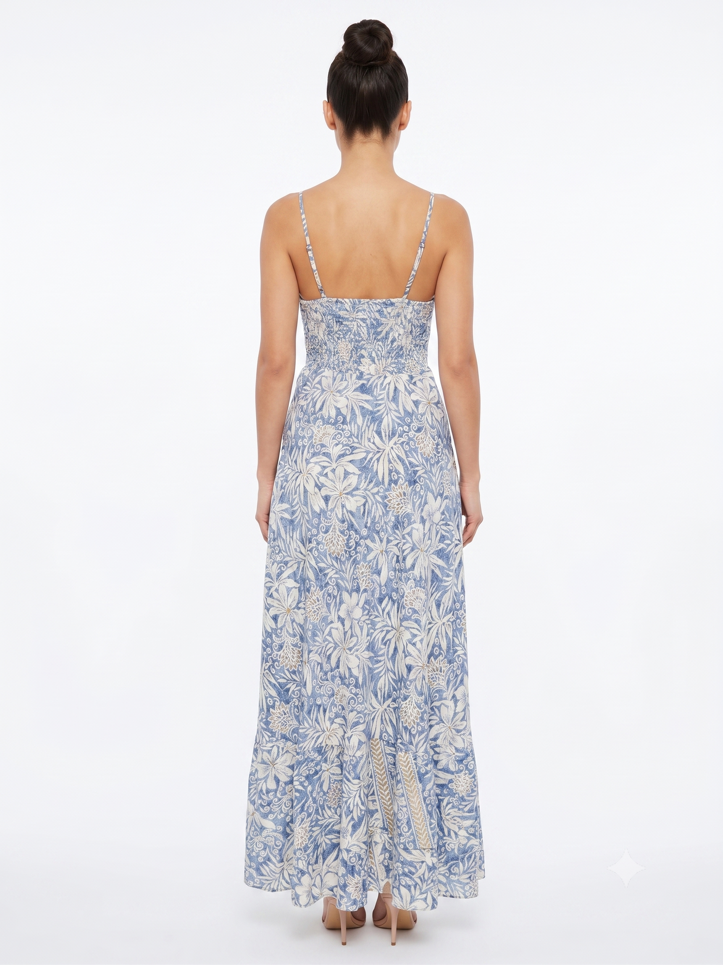 VESTIDO BOHEMIO "OCASO FLAMINGO"