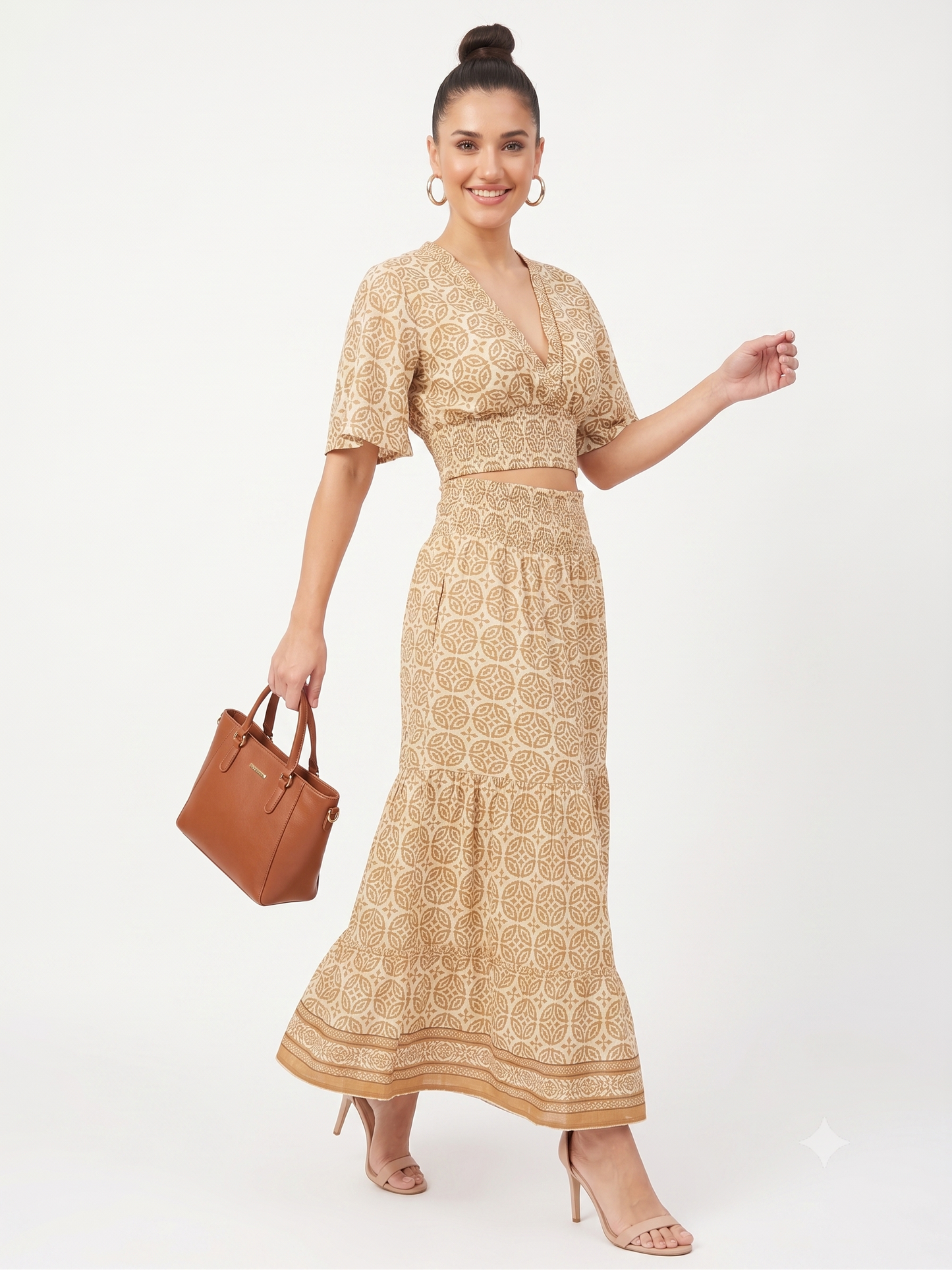 VESTIDO LARGO BOHO "CIELO DE VERANO"