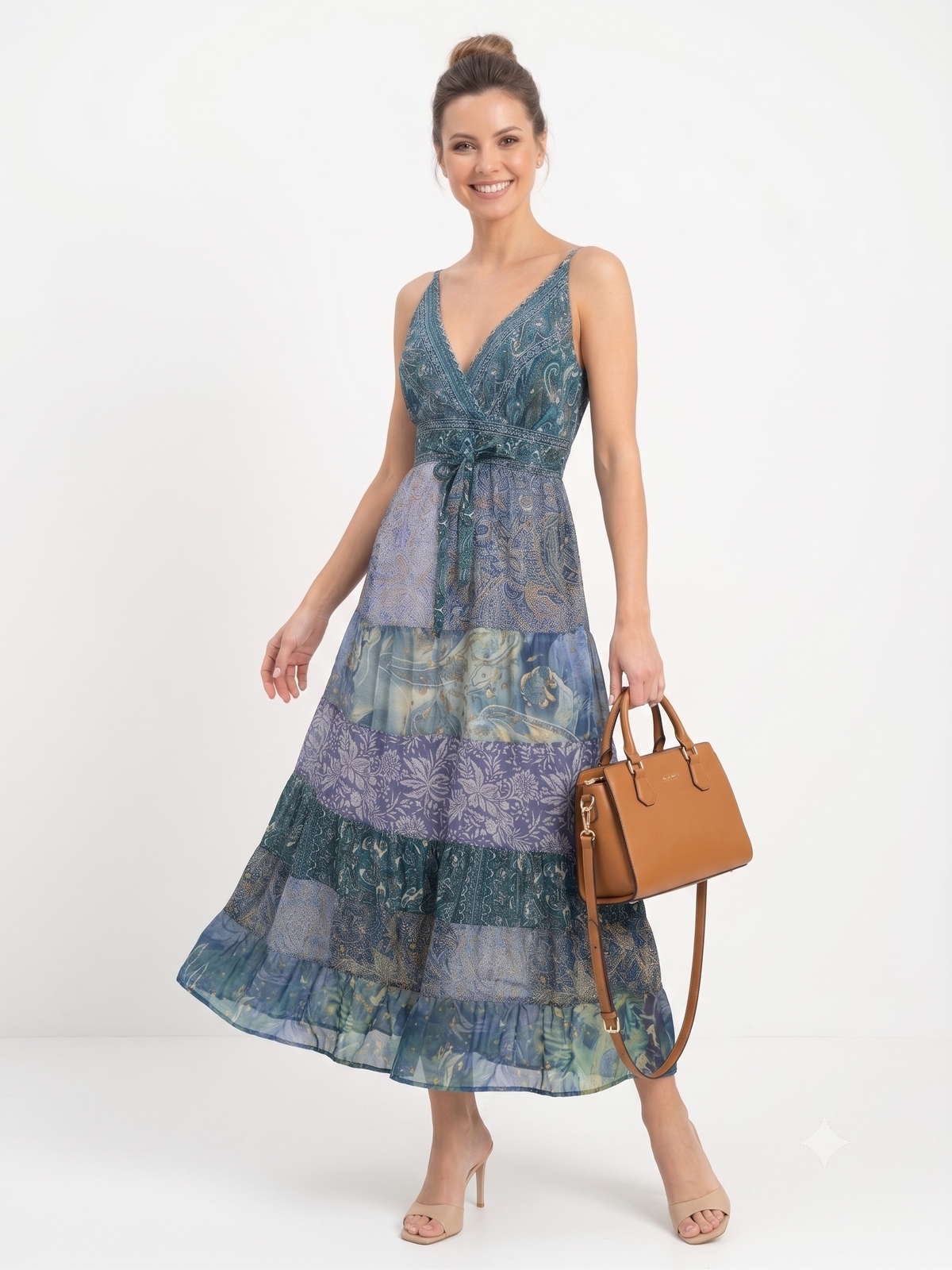 VESTIDO LARGO BOHEMIO "ALMA BOHEMIO"