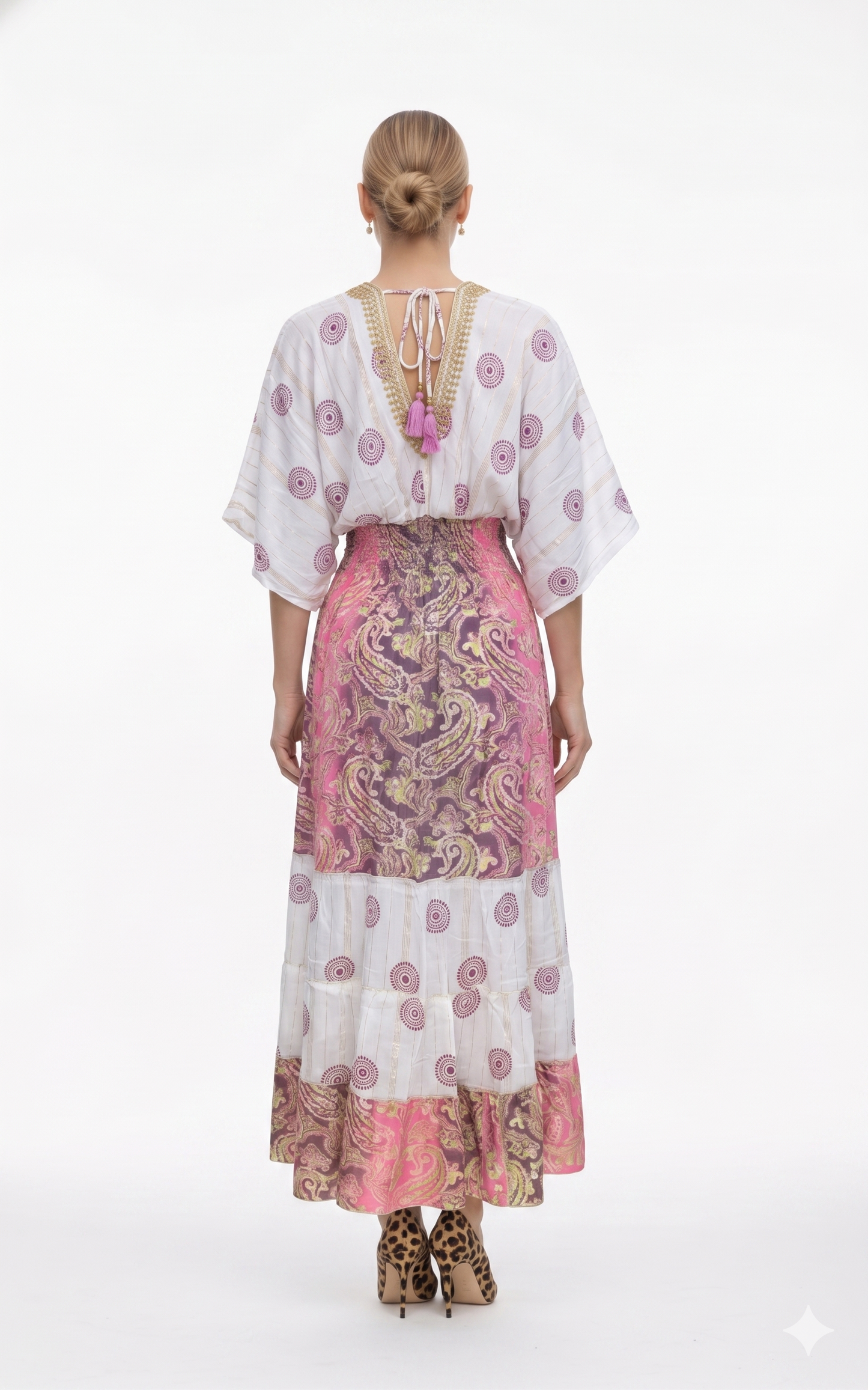VESTIDO LARGO BOHO "NUBE ENCANTADA"