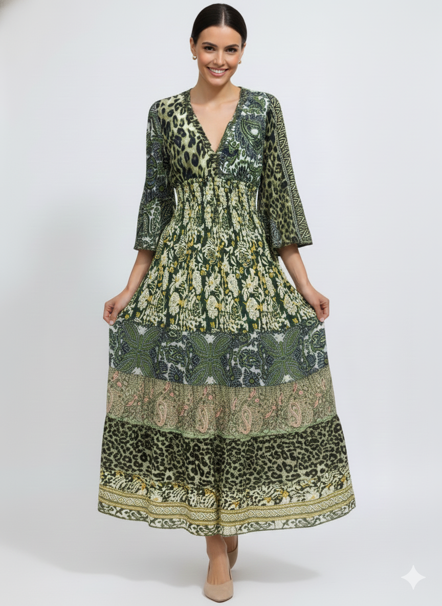 VESTIDO BOHO "BRISA ENCANTADA"