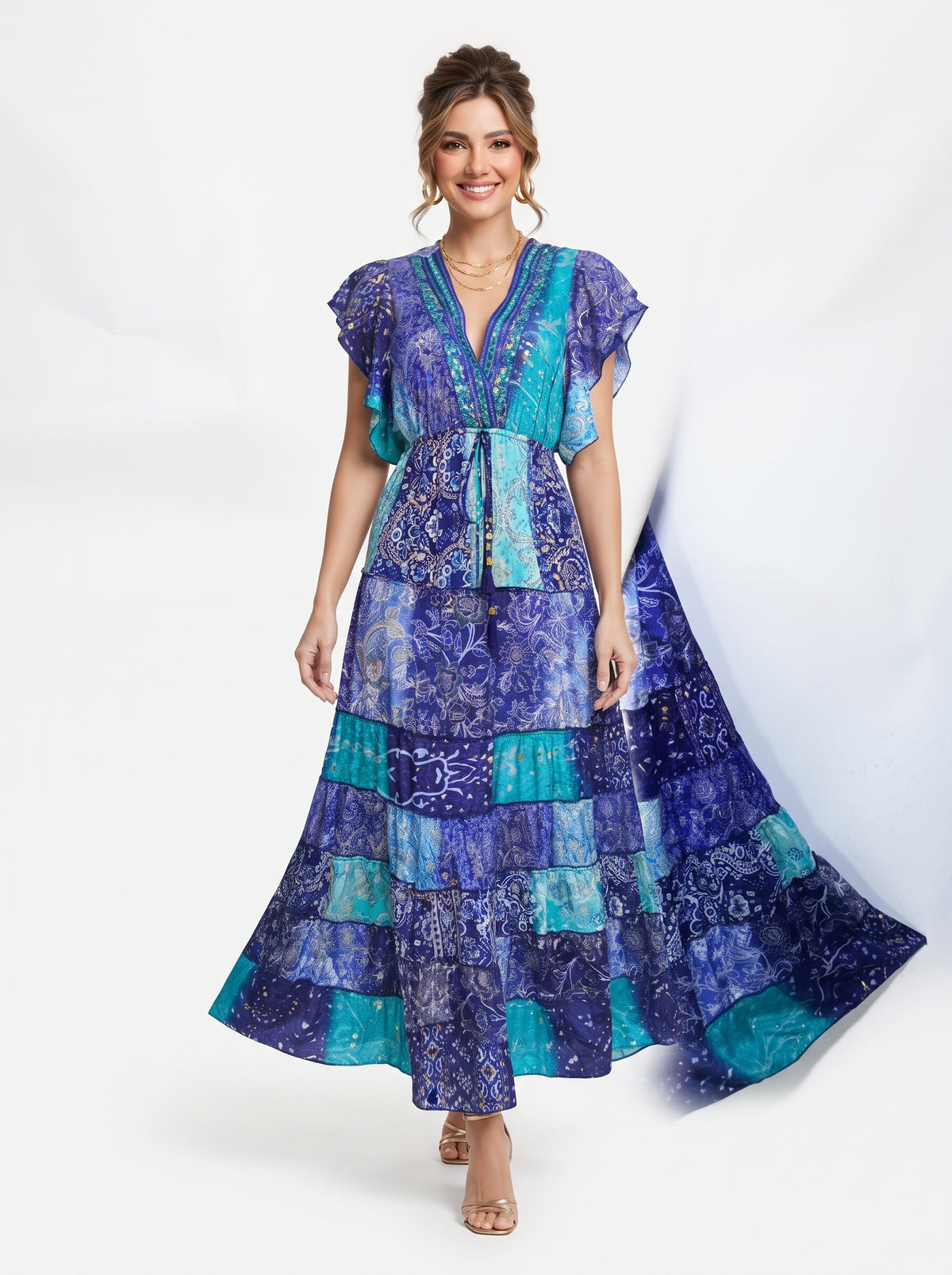 VESTIDO BOHO "SUEÑO BOHEMIO"