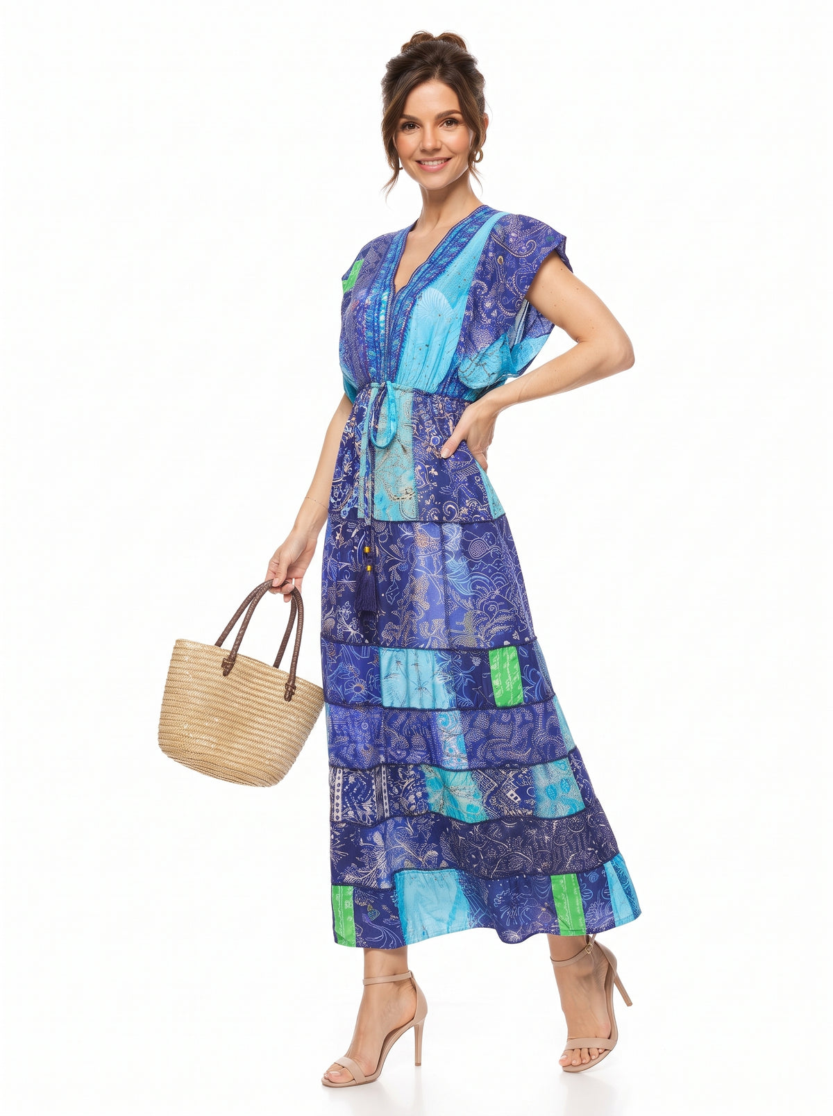 VESTIDO BOHEMIO "ESENCIA TROPICAL"