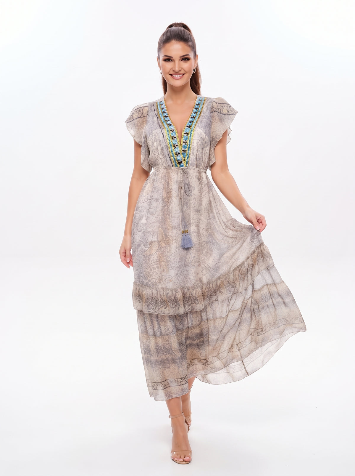 VESTIDO BOHEMIO "BELLEZA SALVAJE"