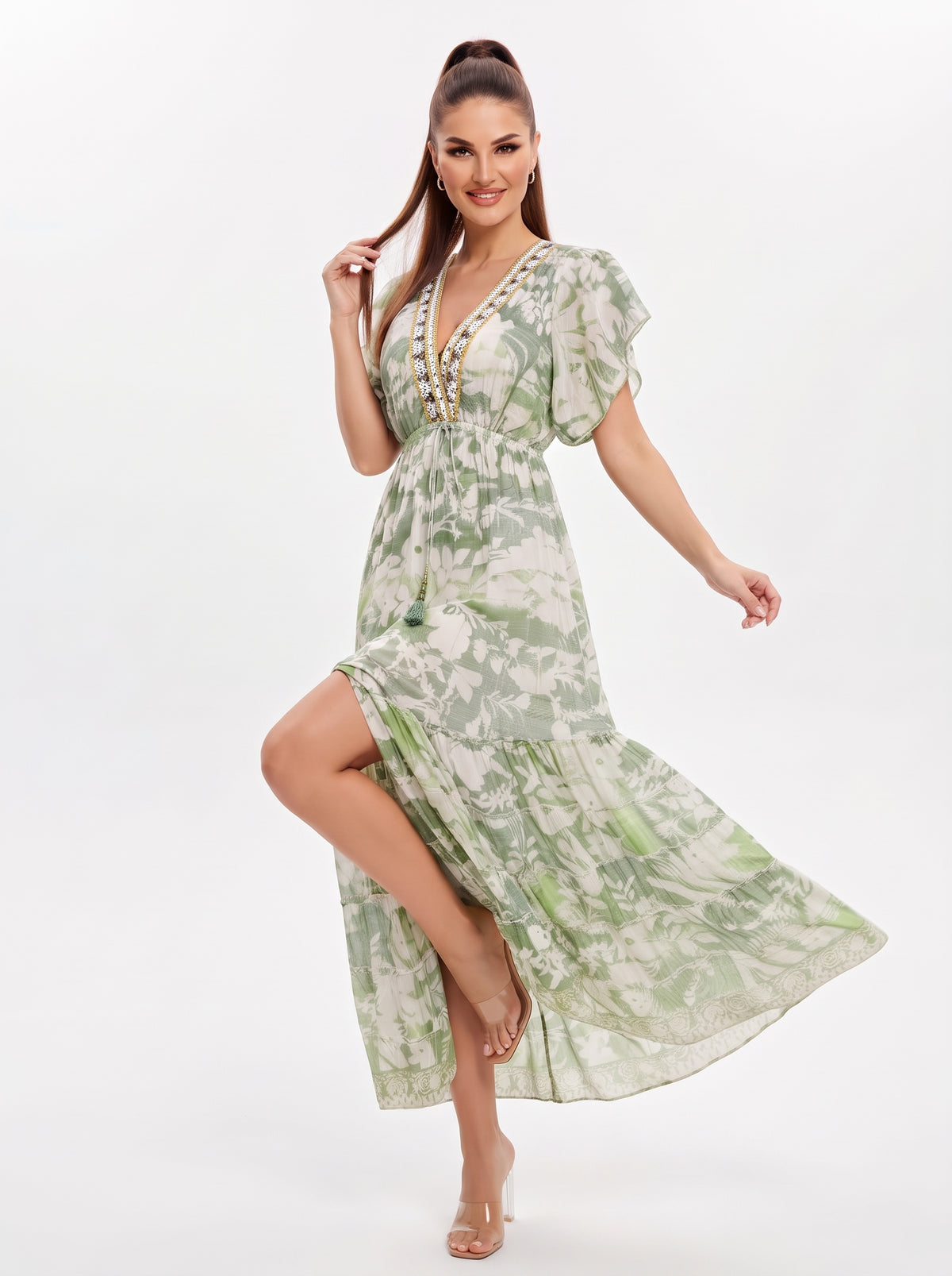 VESTIDO BOHEMIO "ENCANTO DE DEBORAH"