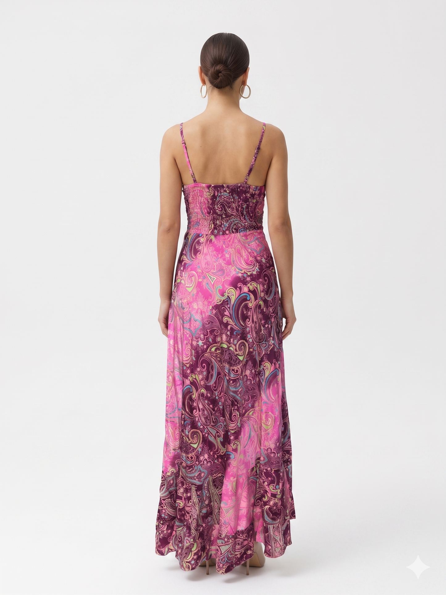 VESTIDO BOHEMIO "SOMBRA DE COCO"