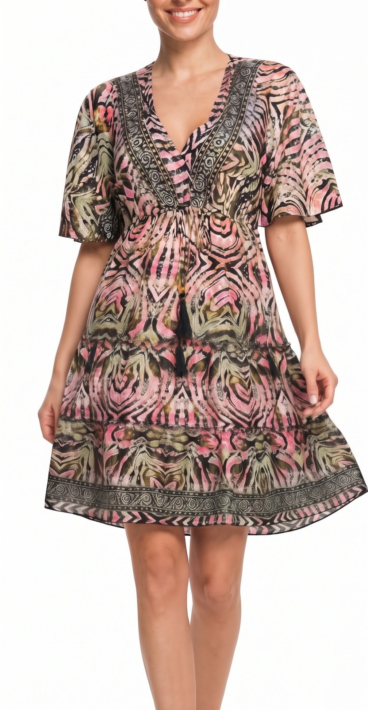 VESTIDO BOHO "SUEÑO PACIFICO"