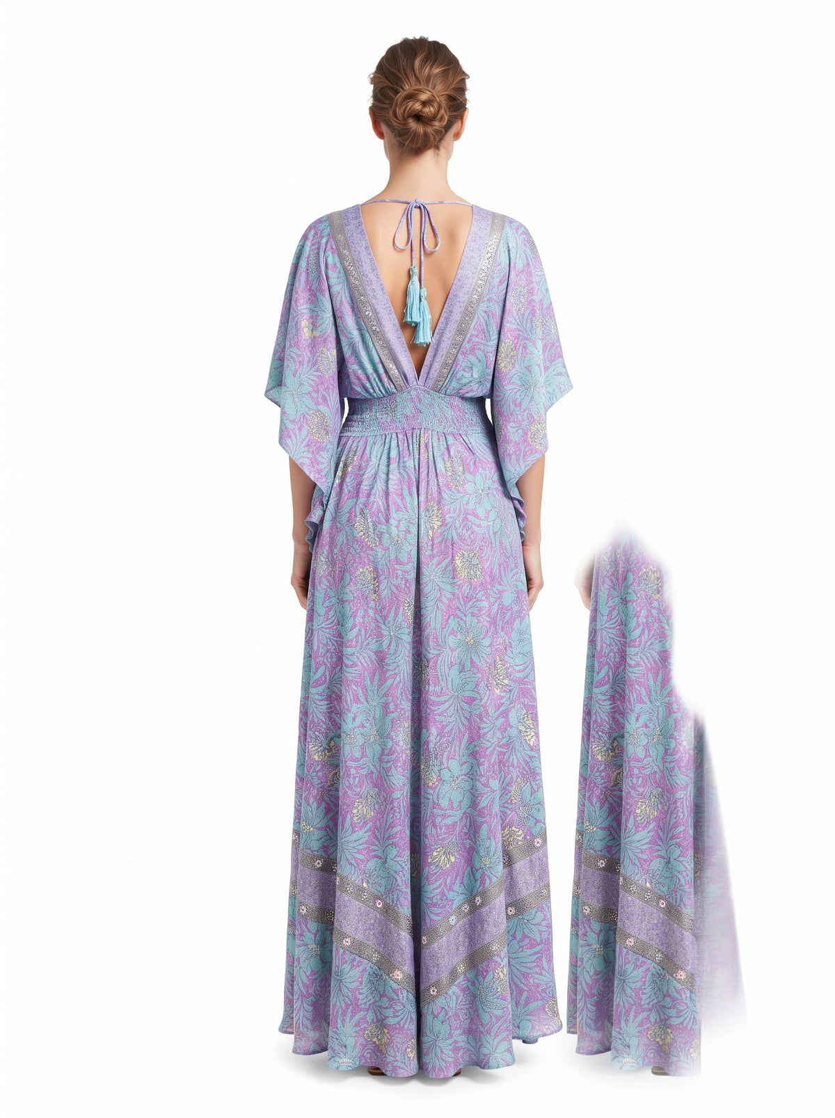 VESTIDO BOHEMIO "TIERRA SERENA"