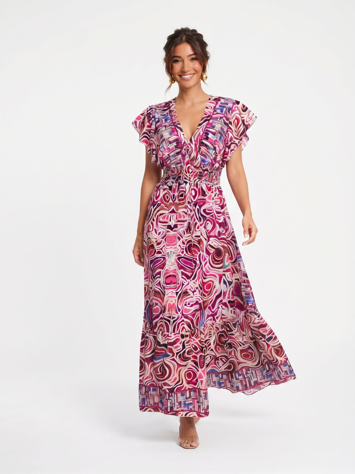 VESTIDO BOHO CHIC "ENCANTO DEL MAR"