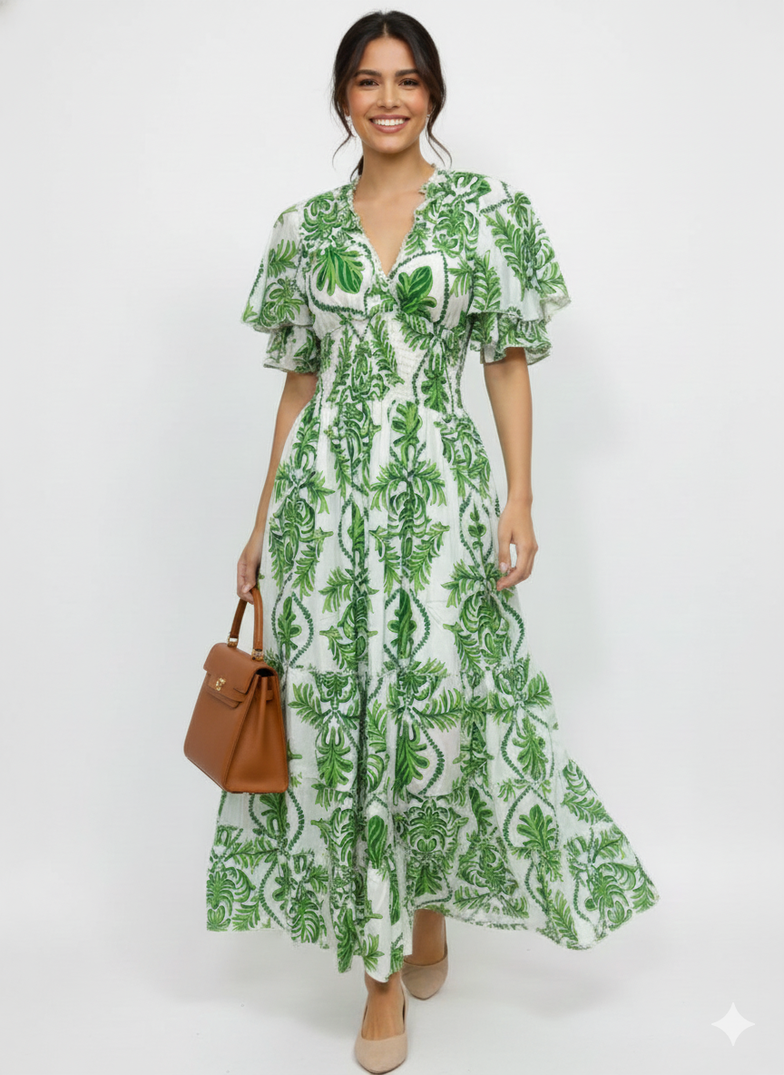 VESTIDO ROMANTICO "SIENA"