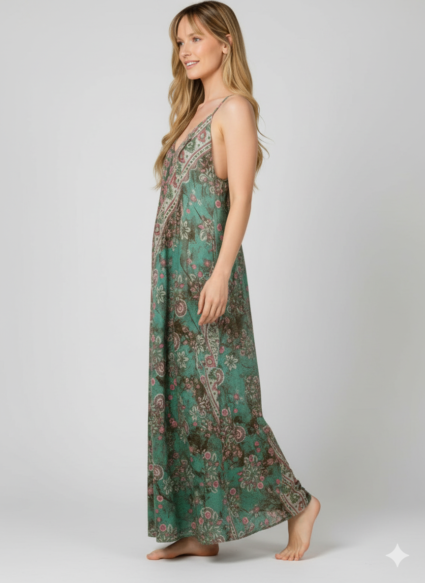 VESTIDO BOHEMIO "CALIDO Y FRESH