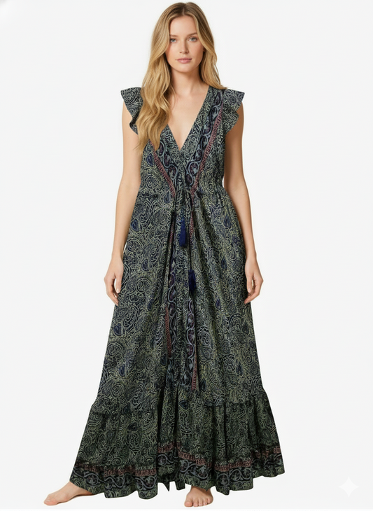 VESTIDO LARGO BOHEMIO FRESCURA