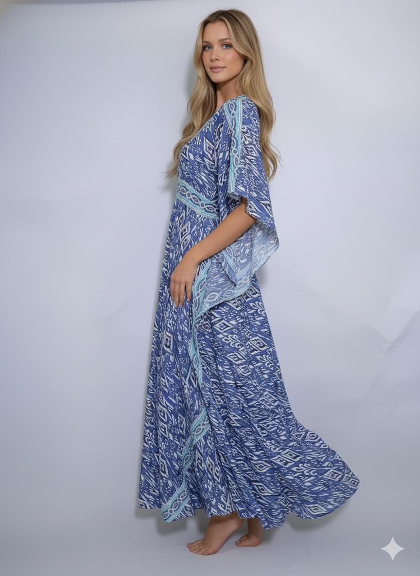 VESTIDO BOHEMIO "VERANO SERENO"