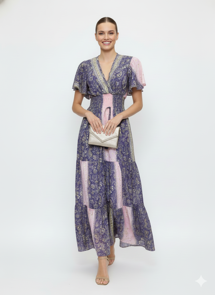 VESTIDO BOHEMIO"PALMA ENCANTADA