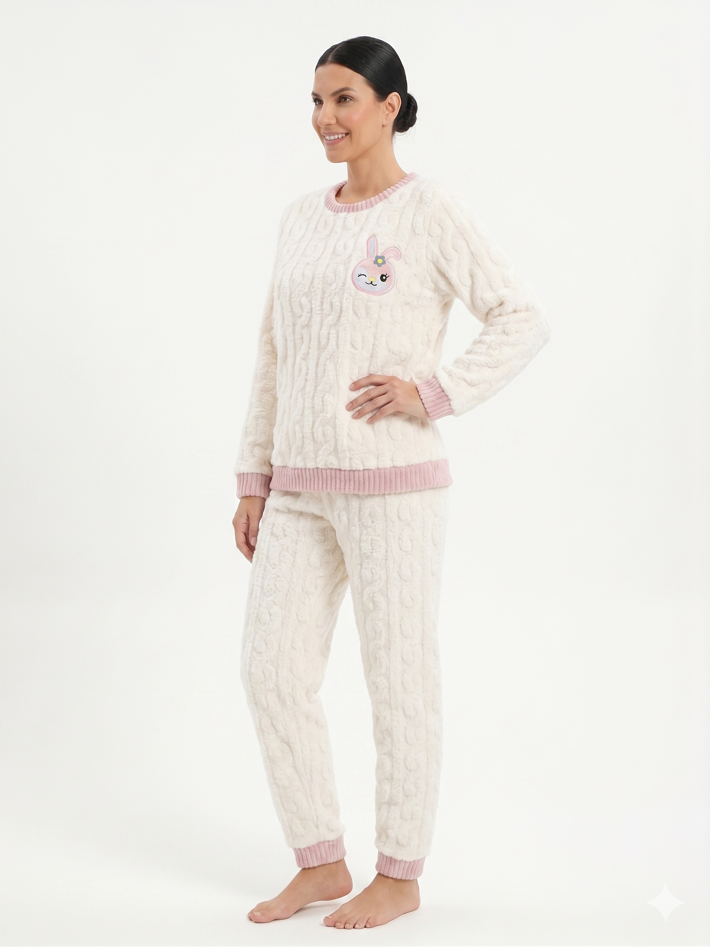 PIJAMA PINK RABBIT