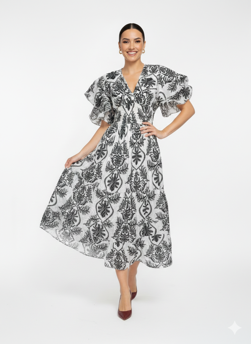 VESTIDO LARGO BOHO "UN NUEVO DIA"