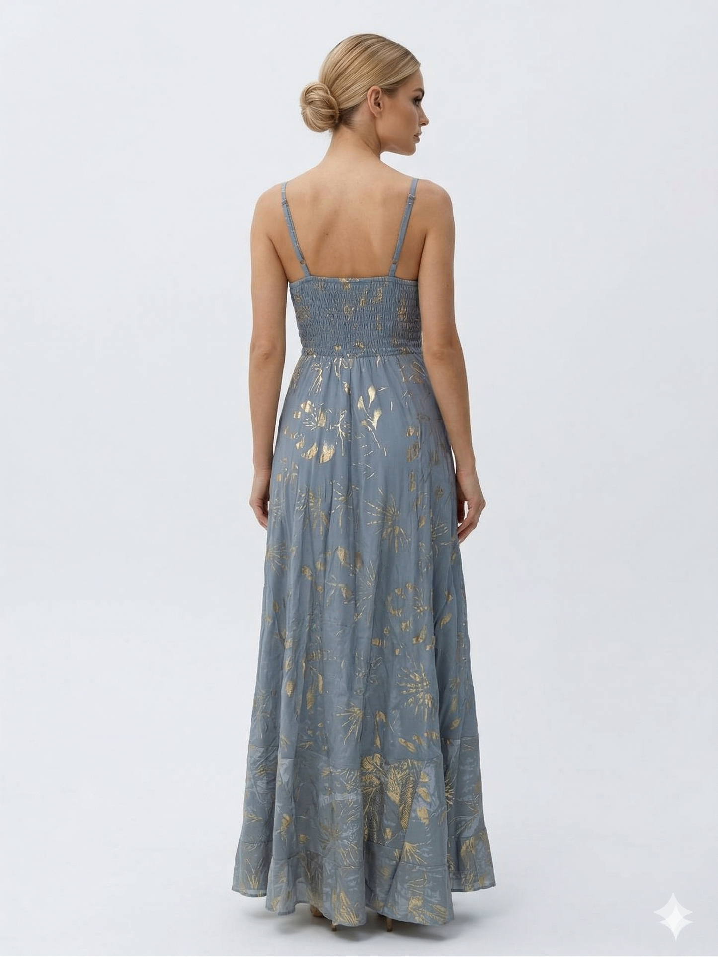 VESTIDO LARGO BOHO "NUBE ENCANTADA"
