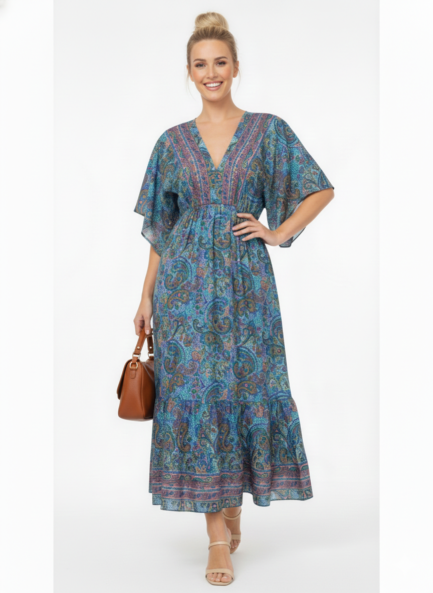 VESTIDO BOHEMIO "FRESCO AMANECER"