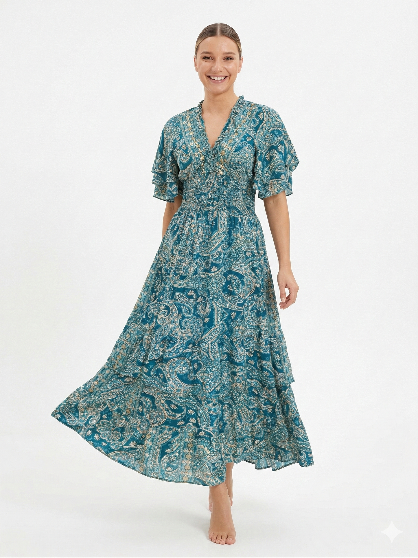 VESTIDO BOHEMIO "DULCE FREYA"