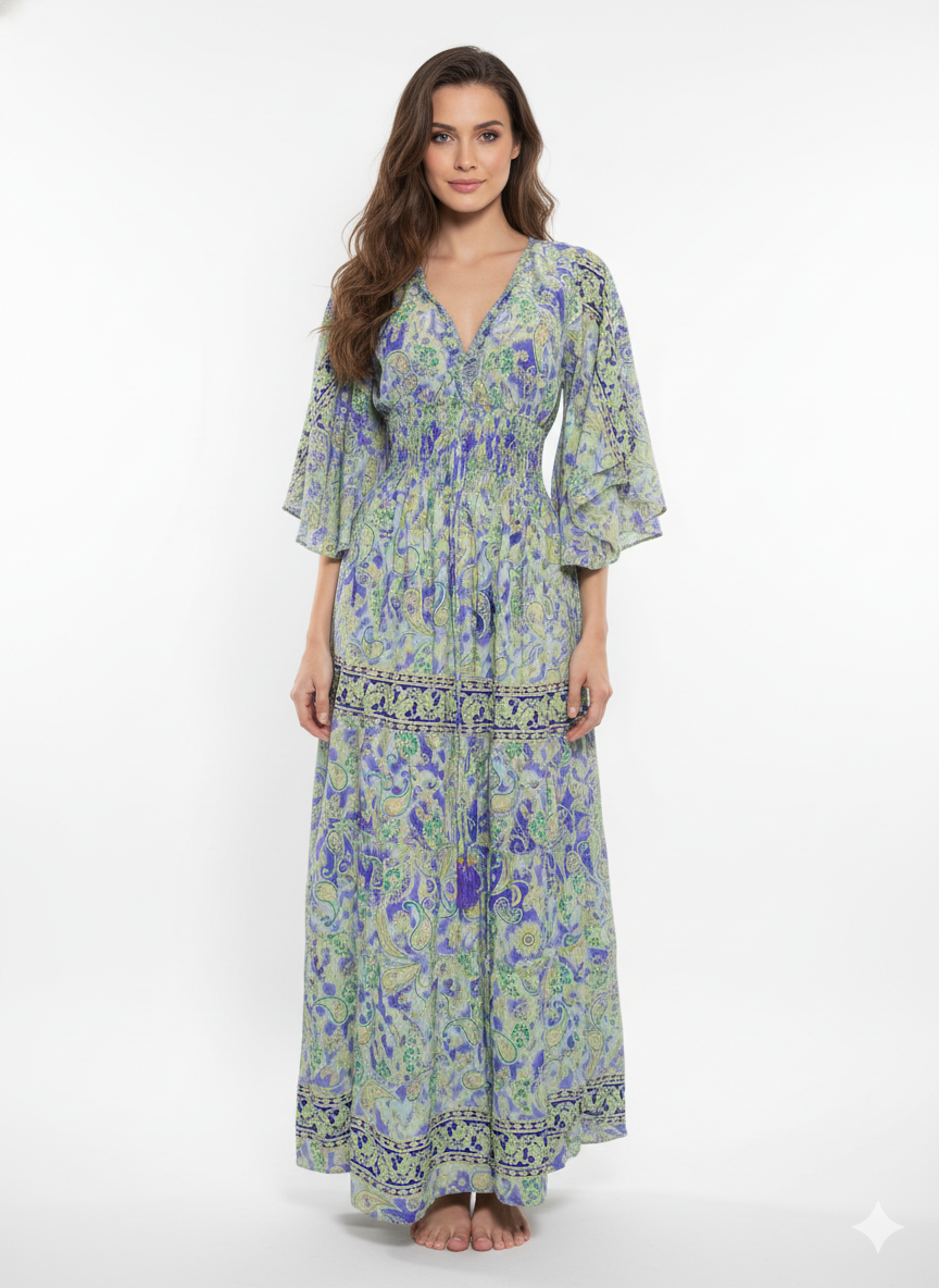 VESTIDO LARGO"SUSPIRO DE ARENA"