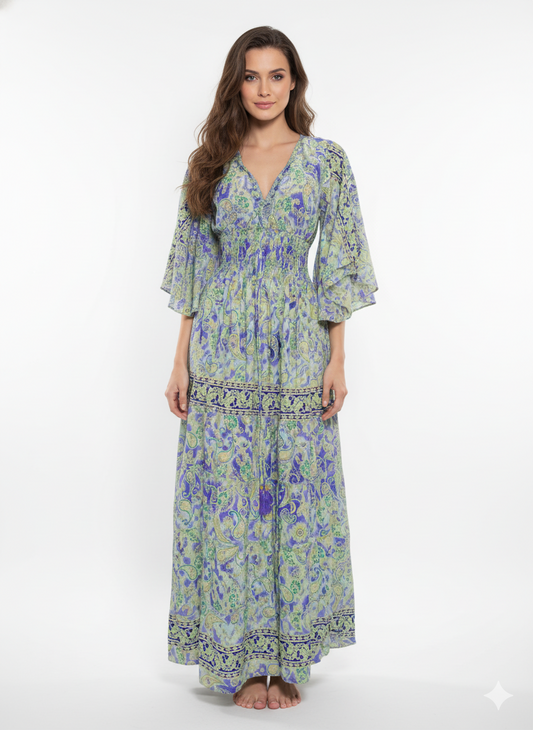 VESTIDO LARGO"SUSPIRO DE ARENA"