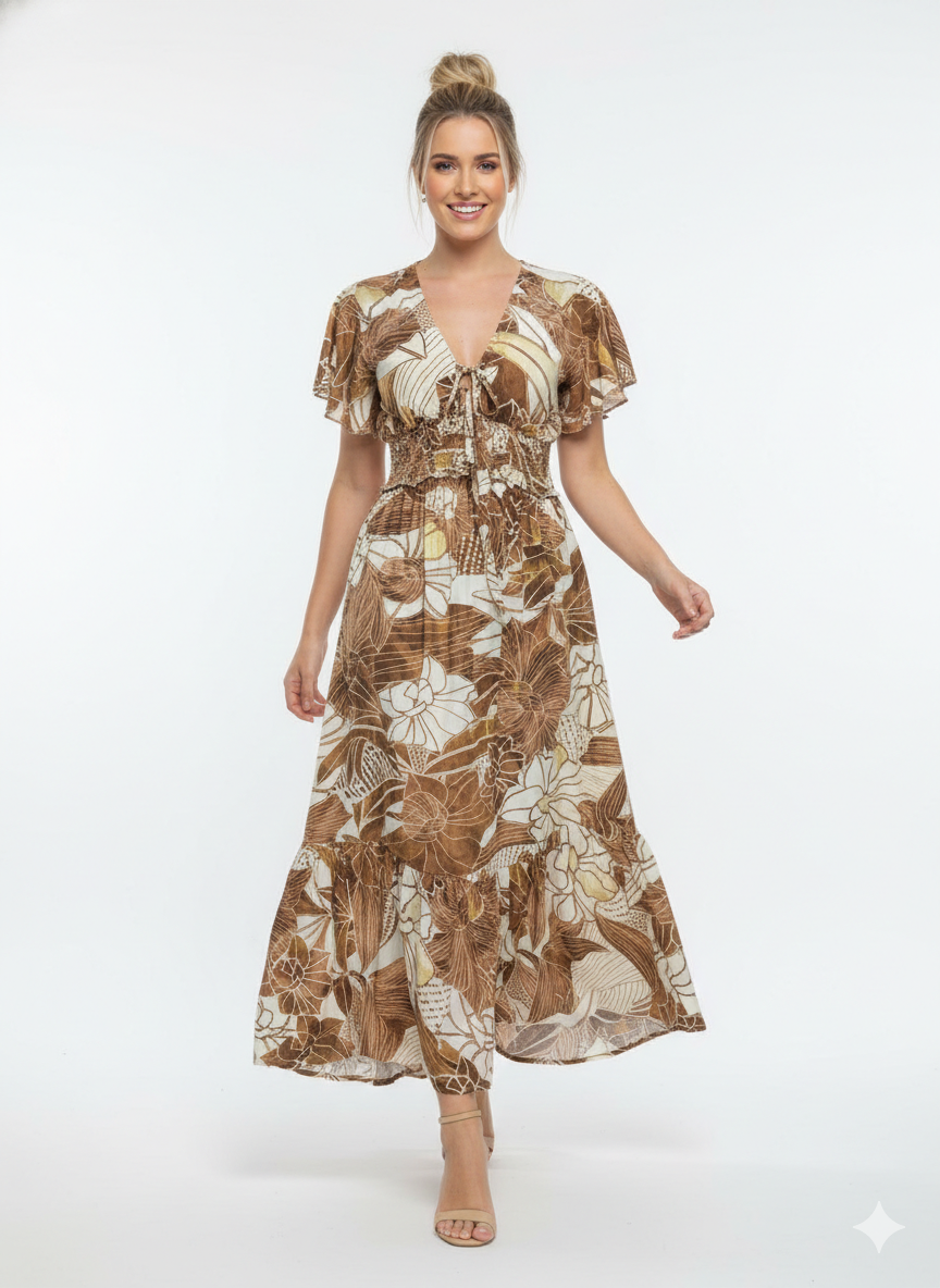 VESTIDO BOHEMIO "ENCANTO"