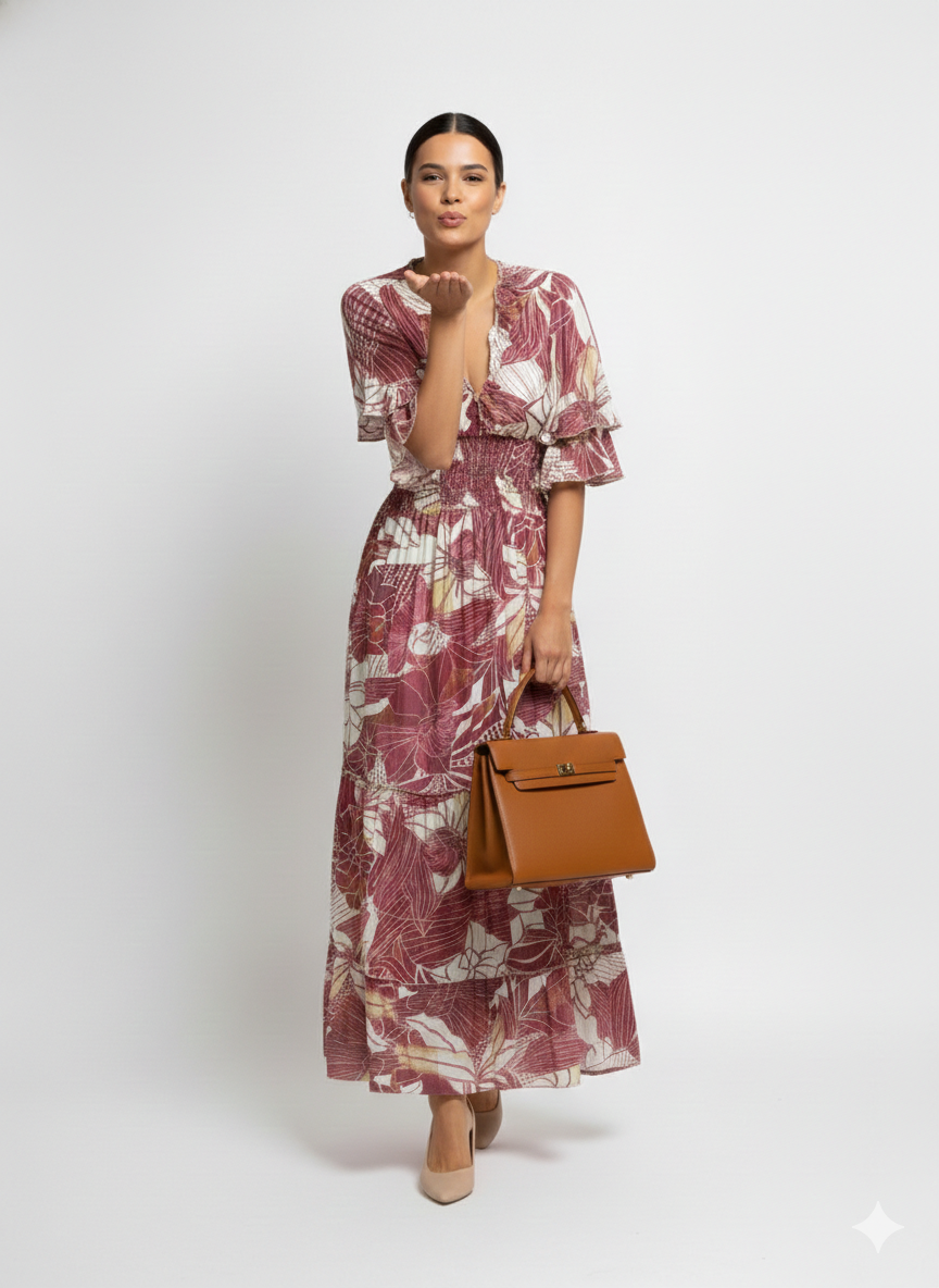 VESTIDO BOHO "SUSPIRO DE ARENA"