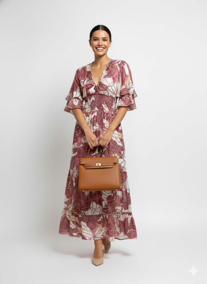 VESTIDO BOHO "SUSPIRO DE ARENA"