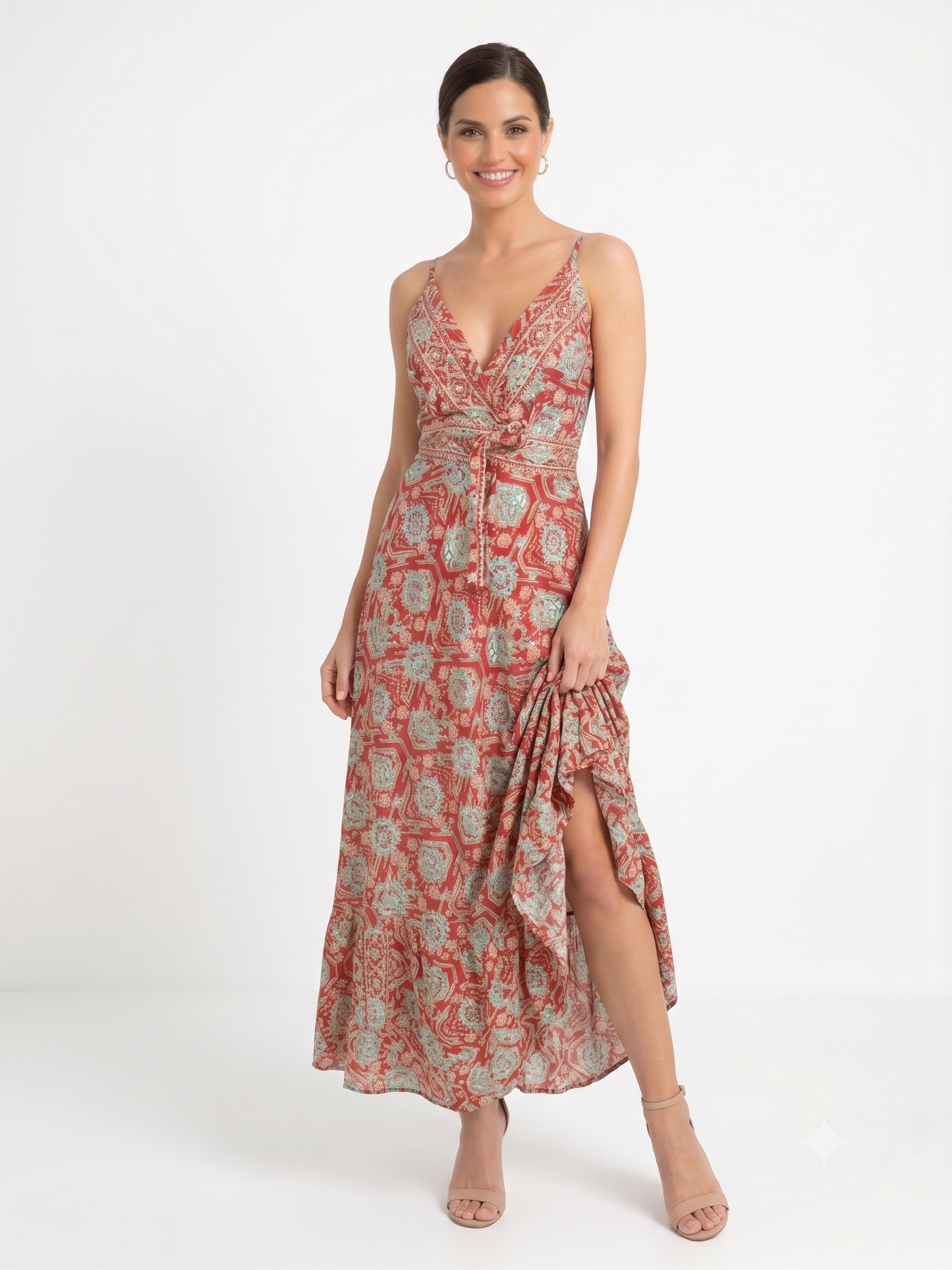 VESTIDO BOHEMIO "FRESCURA MEDITERRANEA"