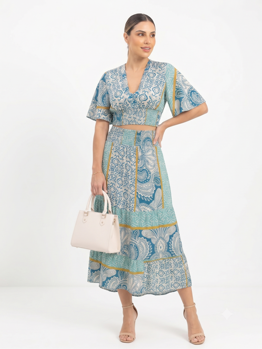 VESTIDO BOHO "VIENTO CALIDO"