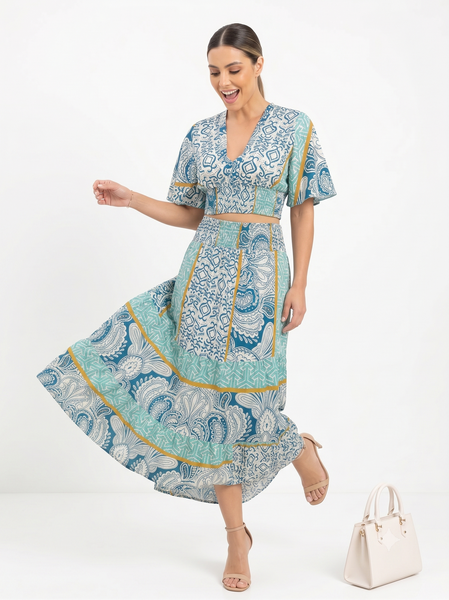 VESTIDO BOHO "VIENTO CALIDO"