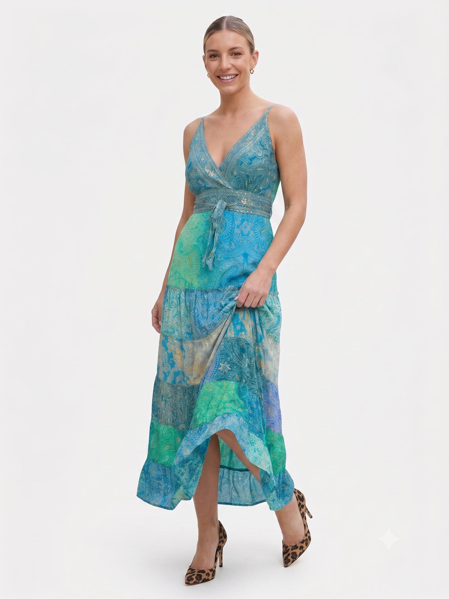VESTIDO BOHO "LUZ DE ARENA"