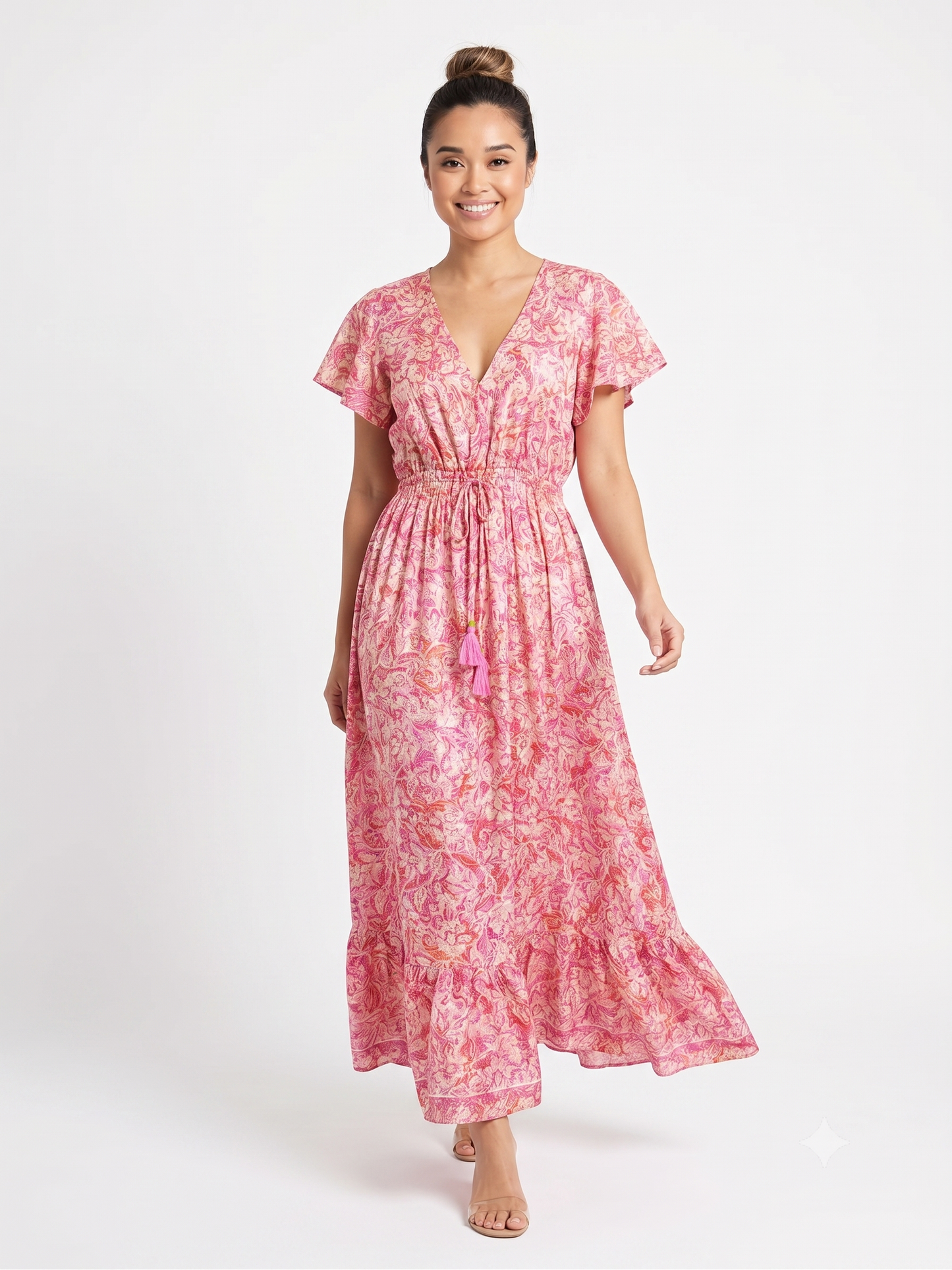VESTIDO BOHO "AMANECER DE PERLA"