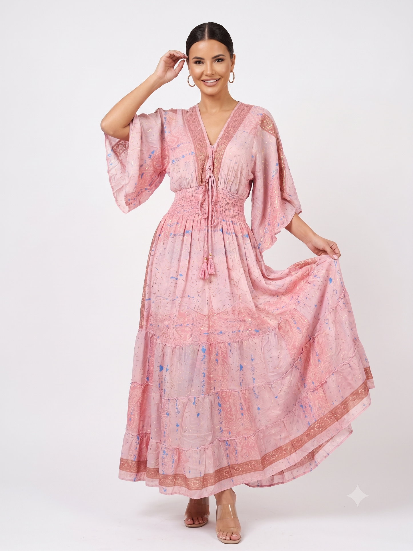 VESTIDO BOHEMIO "ENCANTO DE SIRENA"