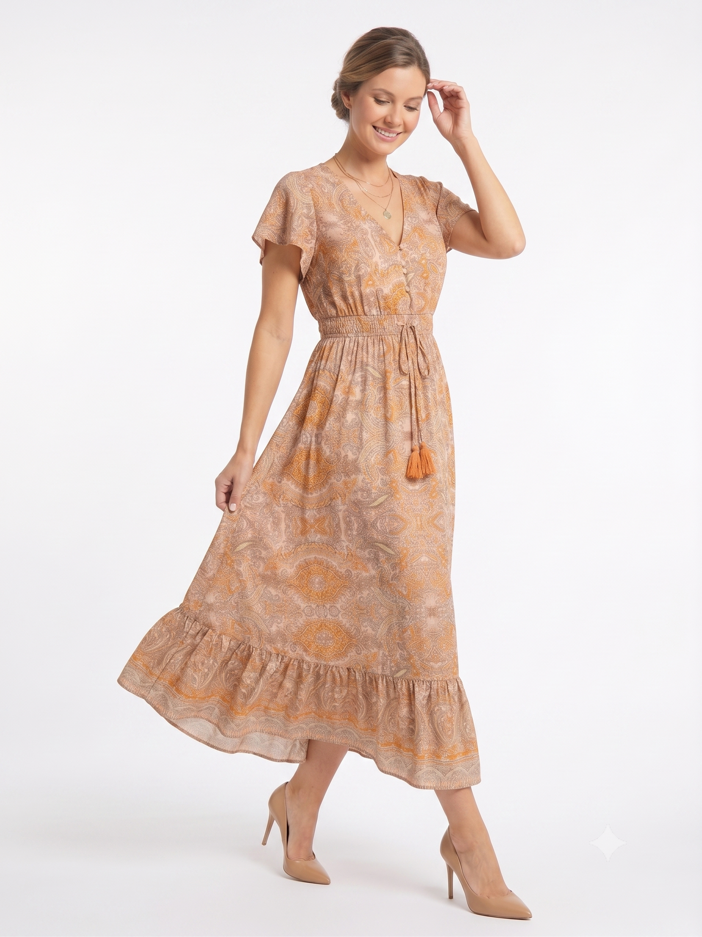 VESTIDO BOHEMIO "LUNA SALVAJE"