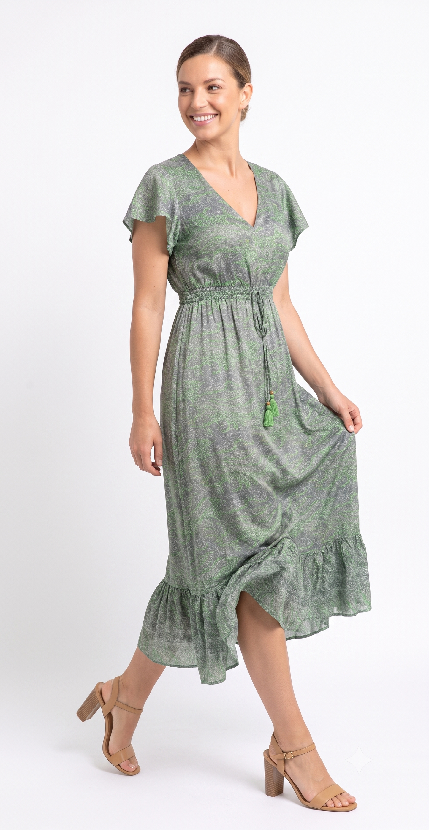 VESTIDO BOHO "BRISA DE COSTA VERDE"