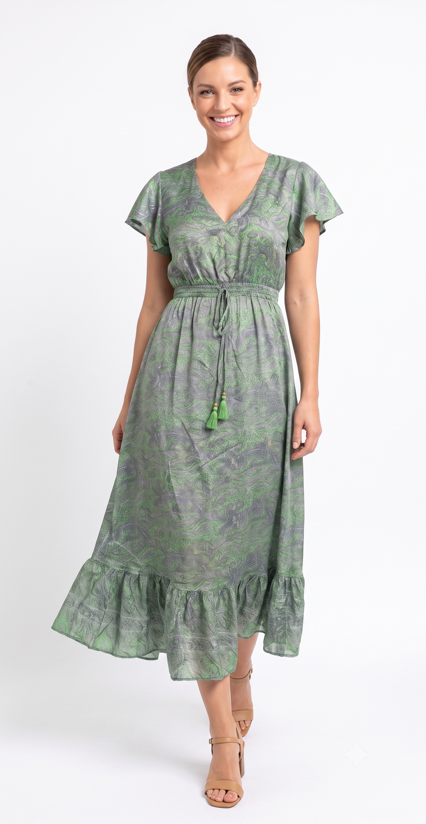 VESTIDO BOHO "BRISA DE COSTA VERDE"