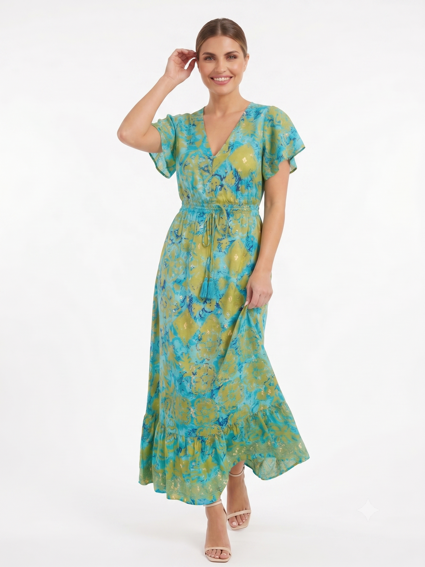 VESTIDO BOHEMIO "AURA TROPICAL"