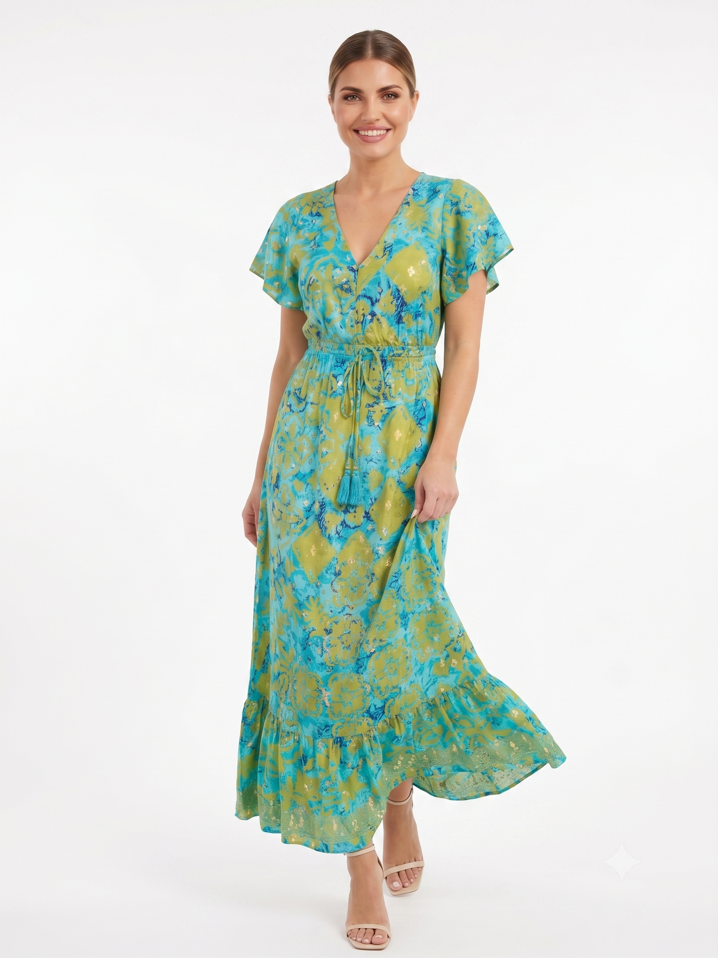 VESTIDO BOHEMIO "AURA TROPICAL"