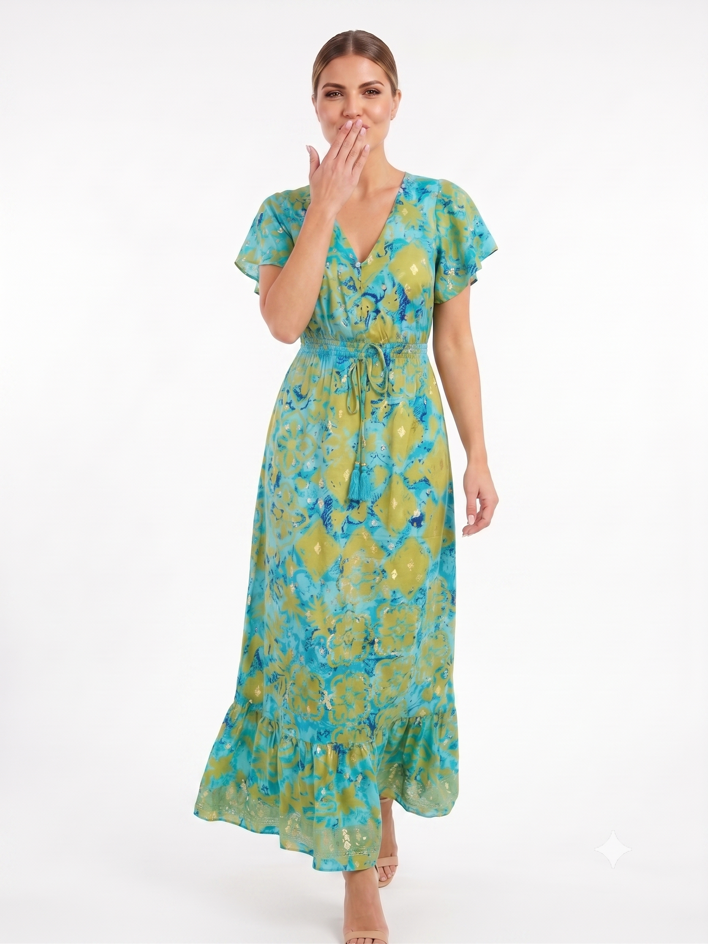 VESTIDO BOHEMIO "AURA TROPICAL"
