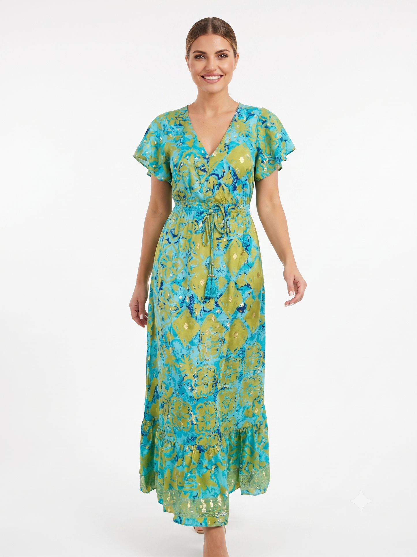 VESTIDO BOHEMIO "AURA TROPICAL"