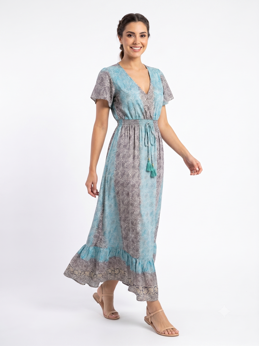 VESTIDO BOHO "OASIS BOHEMIO"