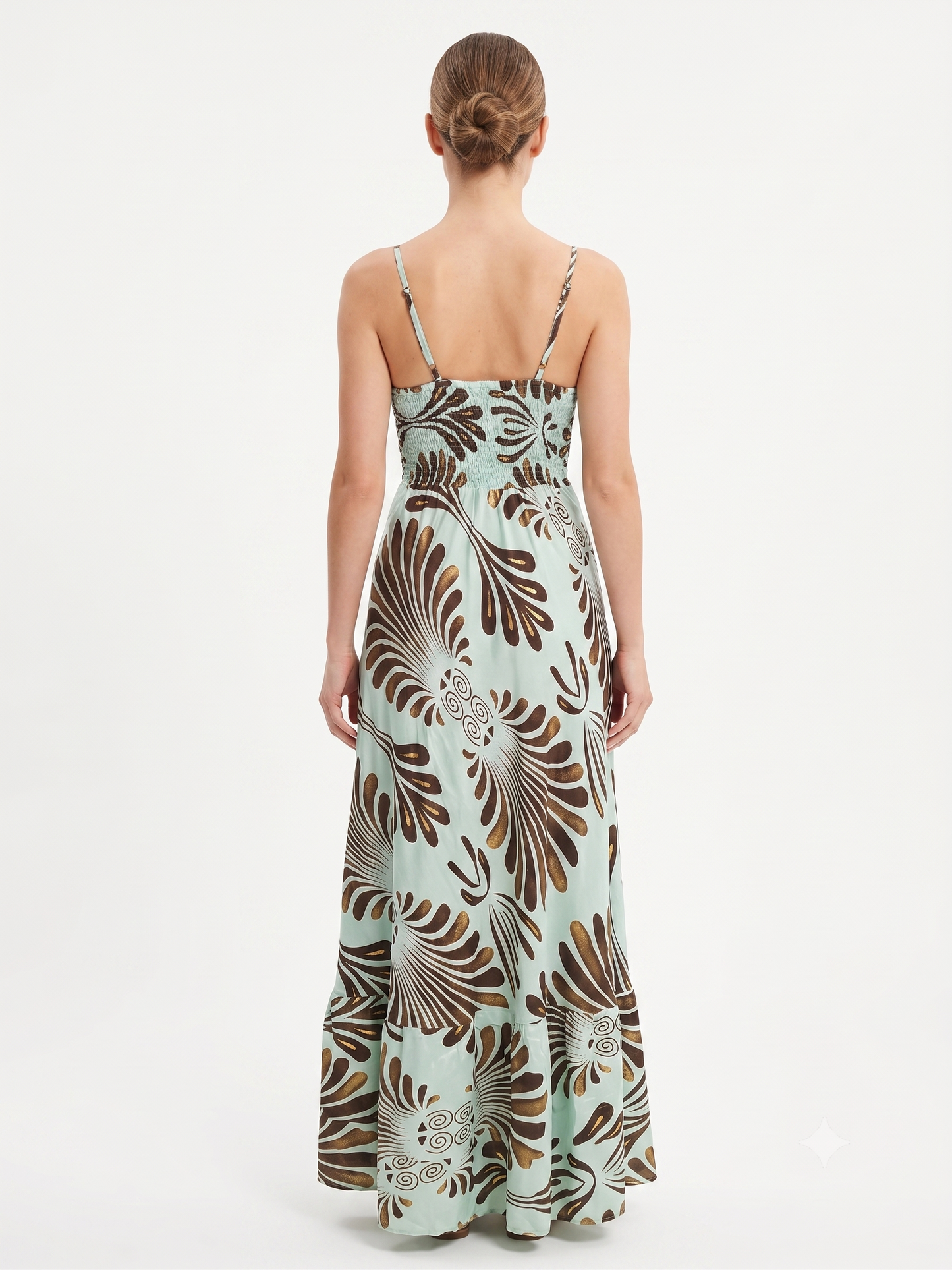 VESTIDO BOHEMIO "BRUNA DE CORAL"