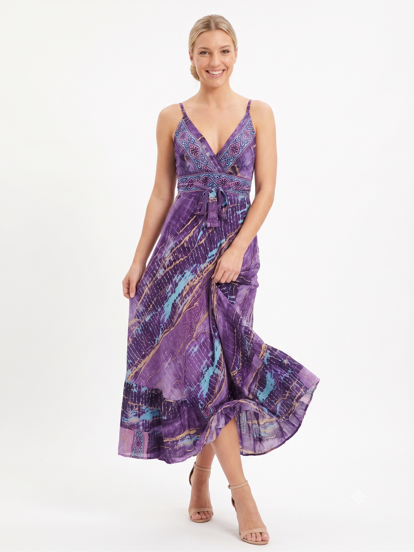 VESTIDO BOHO "TIERRA SERENA"