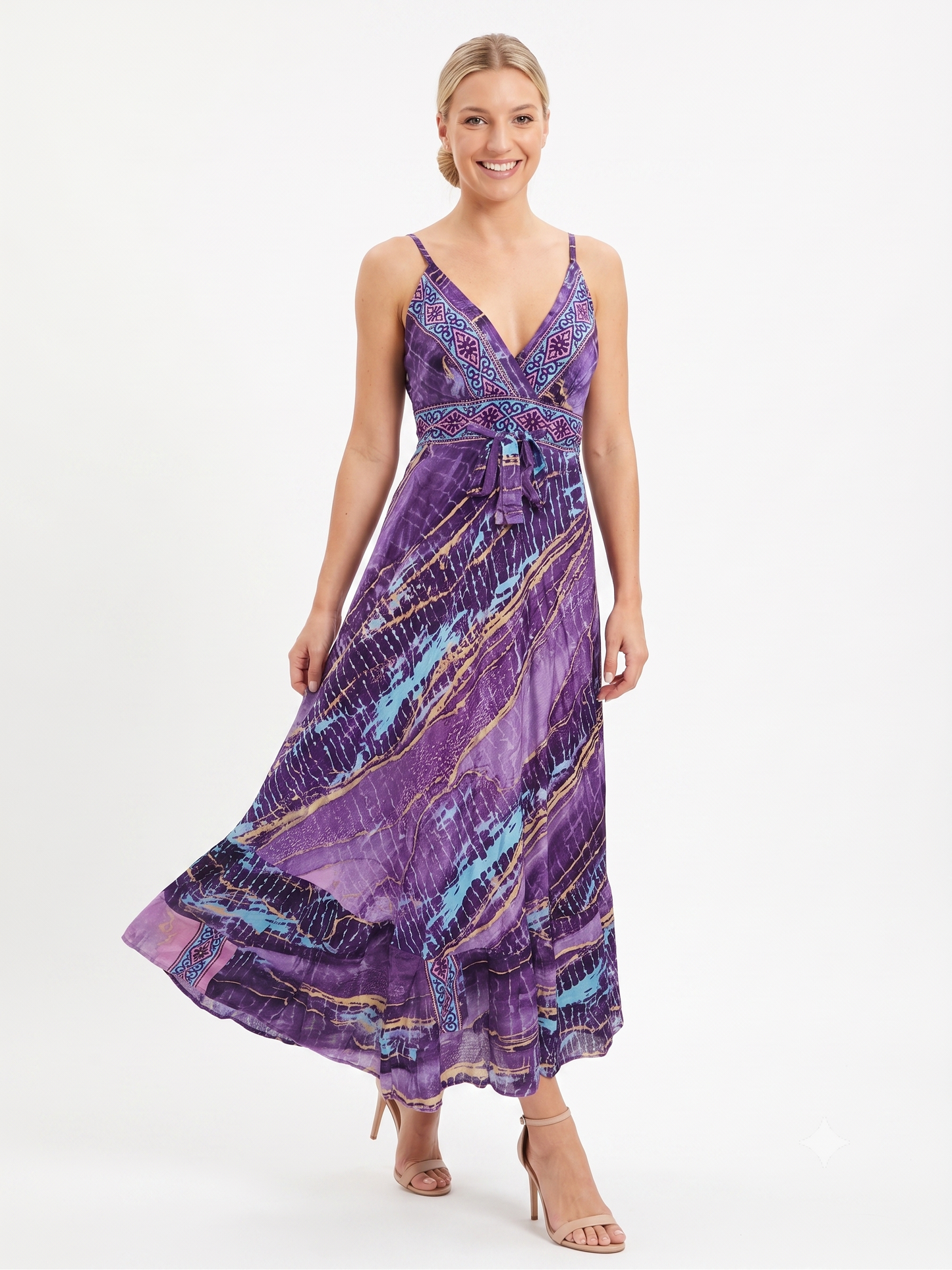 VESTIDO BOHO "TIERRA SERENA"