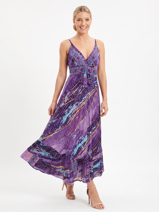 VESTIDO BOHO "TIERRA SERENA"