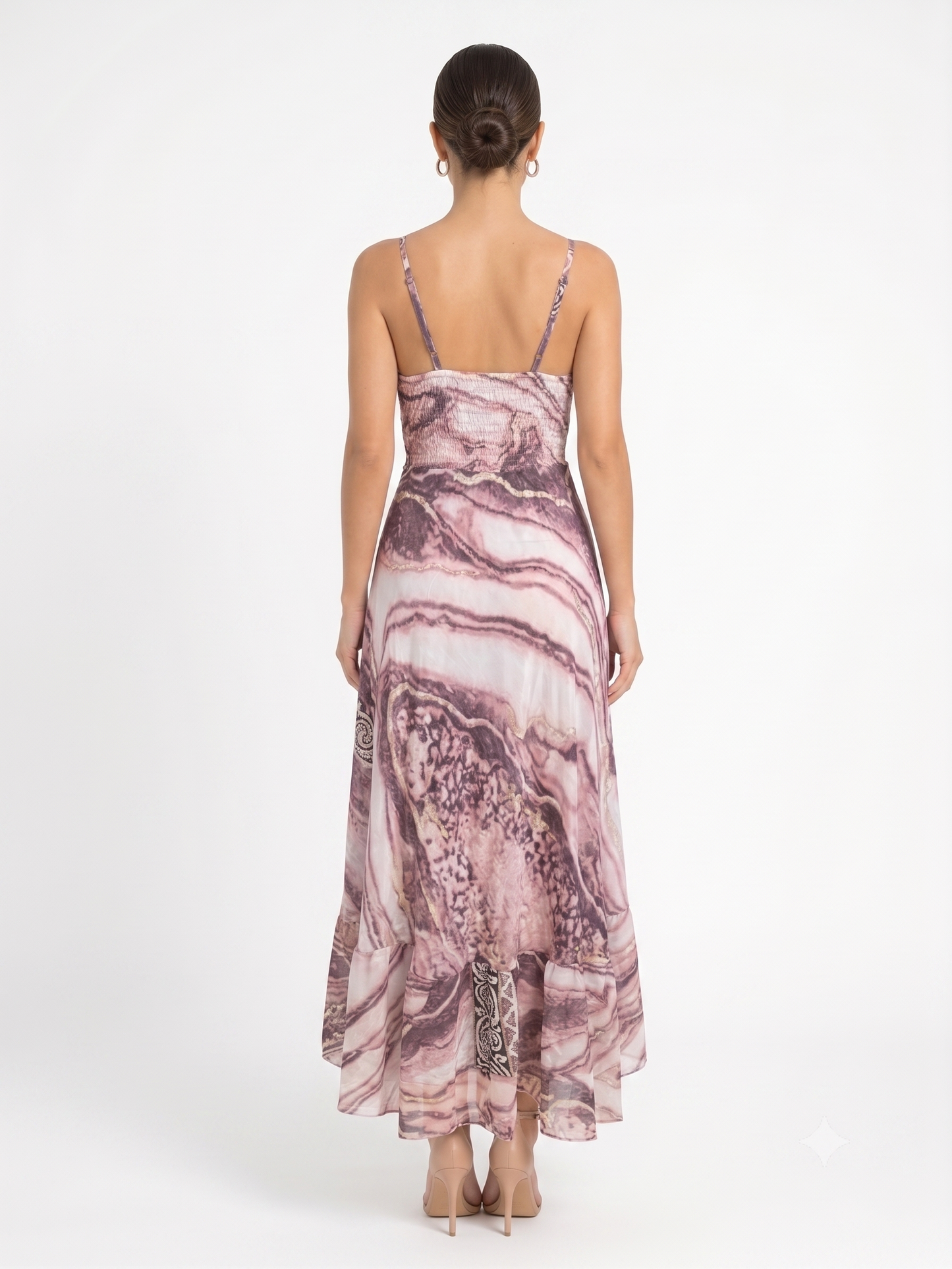 VESTIDO LARGO BOHEMIO "JARDIN DE VERANO"
